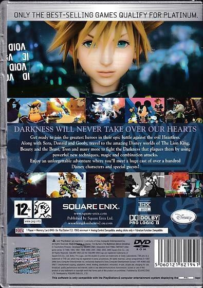 Kingdom Hearts II - PS2 - Platinum (B Grade) (Genbrug)